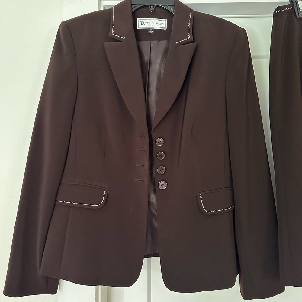Women's Brown Tailored Blazer